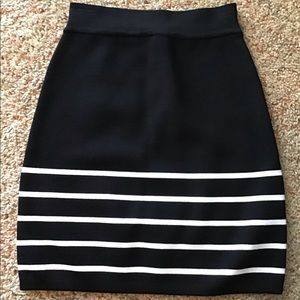 *NWT* BEBE bandage bodycon mini skirt size small